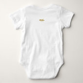 Thread of Gold Baby Bodysuit Strampler (Rückseite)