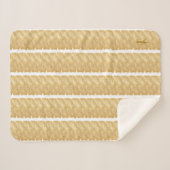 Thread of Gold Sherpa Blanket - Adiela Akoo Sherpadecke (Vorderseite (Horizontal))