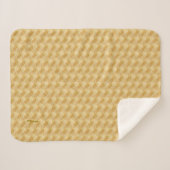 Thread of Gold Sherpa Blanket - Adiela Akoo Sherpadecke (Vorderseite (Horizontal))