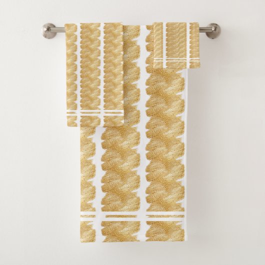 Thread of Gold Towel Set (Insitu)