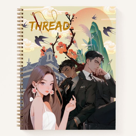 Thread Spiral Notebook Notizblock (Vorderseite)