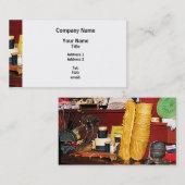 Thread und Garne zum Verkauf Visitenkarte (Vorne/Hinten)