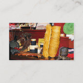 Thread und Garne zum Verkauf Visitenkarte (Rückseite)