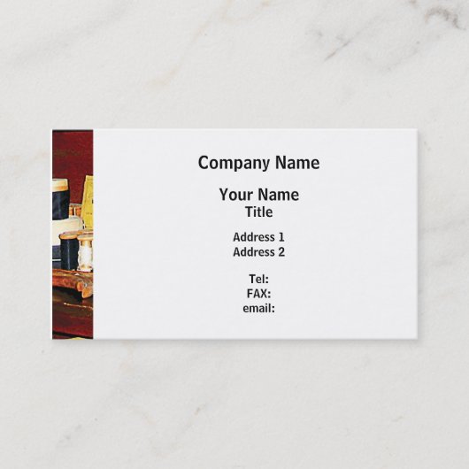 Thread und Garne zum Verkauf Visitenkarte (Vorderseite)