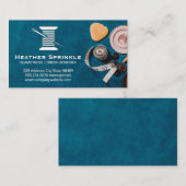 Thread und Nadel | Handwerkswerkstatt Visitenkarte (Vorne/Hinten)