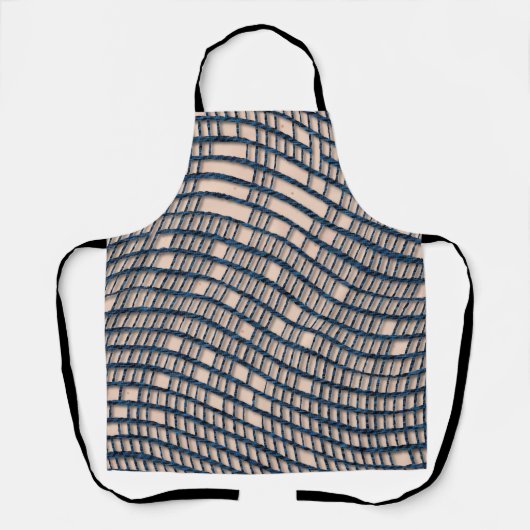 Threadbare Blue Netting-Schürze Schürze (Vorderseite)