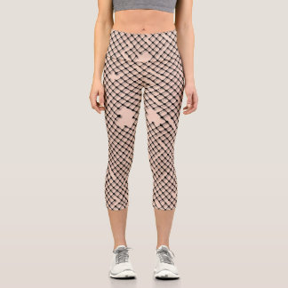Threadbare Fishnets Capri Leggings