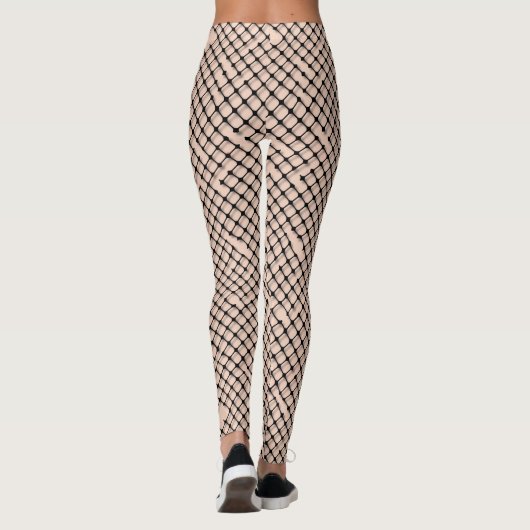 Threadbare Fishnets Leggings (Rückseite)