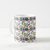Threaded Hexagons Kaffeetasse (Vorderseite Links)
