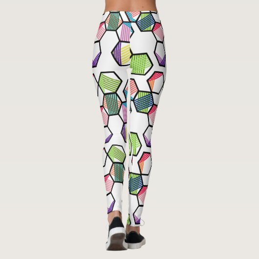Threaded Hexagons Leggings (Rückseite)