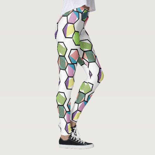 Threaded Hexagons Leggings (Rechts)
