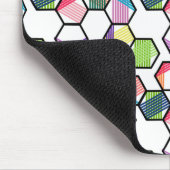 Threaded Hexagons Mousepad (Ecke)
