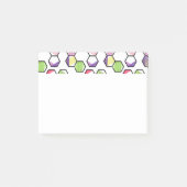 Threaded Hexagons Post-it Klebezettel (Vorderseite)