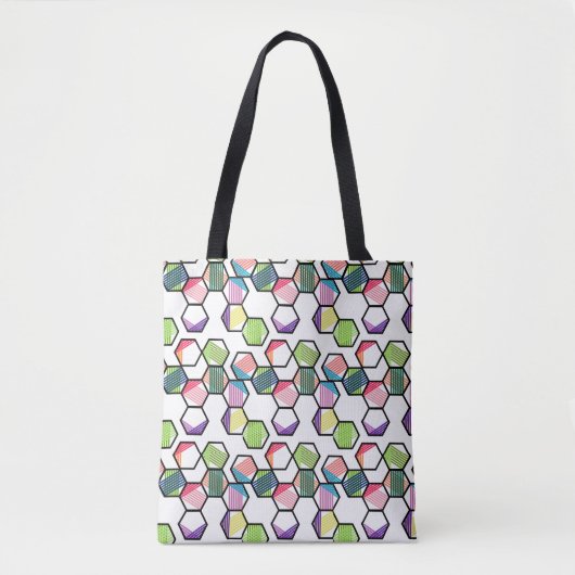Threaded Hexagons Tasche (Vorderseite)