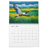 Threaded Seasons – Embroidered Landscapes in Time Kalender (Mär 2026)