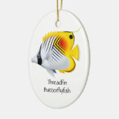 Threadfin Auriga Butterflyfish Ornament (Links)