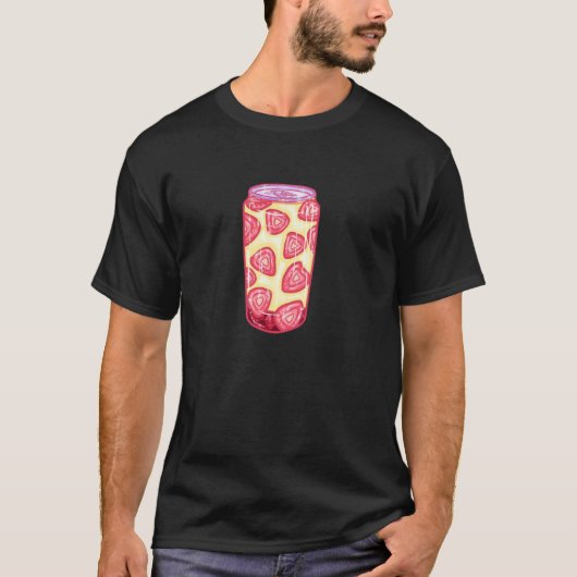Threadless Aidadaism Erdbeeren und Sahne in einer  T-Shirt (Vorderseite)