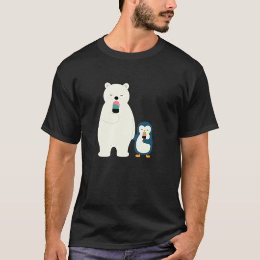 Threadless Andy Westface Bleib cool Grafik T-Shirt (Vorderseite)