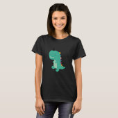 Threadless Andy Westface Dinocorn Grafik T-Shirt (Vorne ganz)