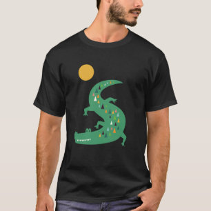 Threadless Andy Westface Sonnenbad-Grafik T-Shirt
