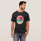 Threadless Andy Westface Tropischer Sonnenuntergan T-Shirt (Vorne ganz)