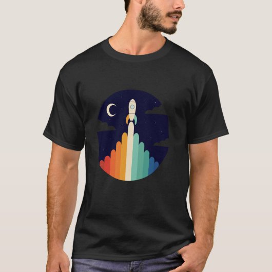 Threadless Andy Westface Up Grafik T-Shirt (Vorderseite)