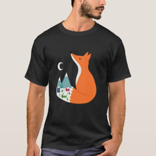Threadless Andy Westface Winter-Träume-Grafik T-Shirt