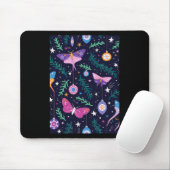 Threadless Carly Watts Weihnachtsmotten Grafik Mousepad (Mit Mouse)