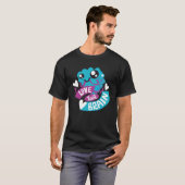 Threadless I Heart Guts Love Your Brain Grafik T-Shirt (Vorne ganz)