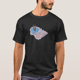 Threadless Laura O'Connor Hide Away Grafik T-Shirt