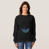 Threadless Leah Flores Einstein Nature Graphic Sweatshirt (Vorne ganz)