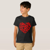 Threadrock Videospieler Herz der Controller T-Shirt (Vorne ganz)