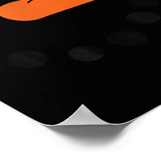 Threadrock Winter Snowman Face - Uni-adults, Uni-k Poster (Ecke)