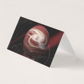 Threads der Kosmos-Blank-Grußkarte (Vorderseite)