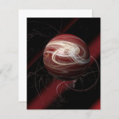 Threads des Cosmos-Papierblattes (Vorne/Hinten)