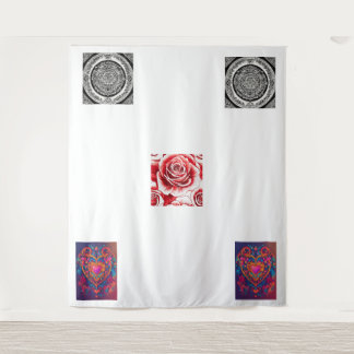 "Threads of Time: A Tapestry of Heritage and Arti Wandteppich