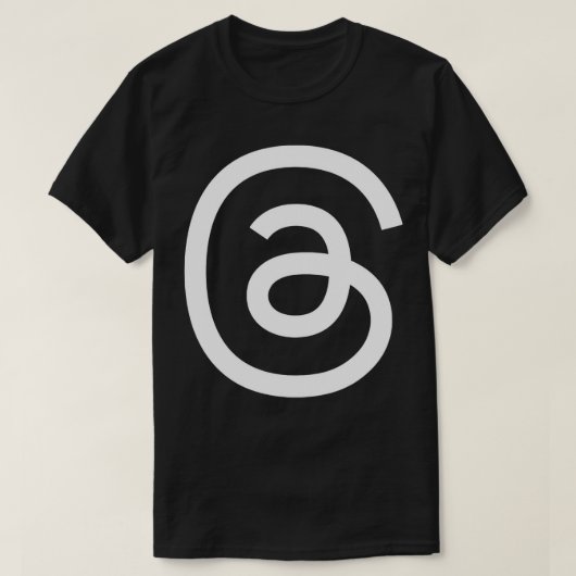 Threads Social Media Thread T-Shirt (Design vorne)