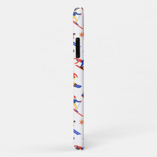 Thredbo Australia Ski Snowboard Muster Case-Mate iPhone Hülle (Hinten/Rechts)