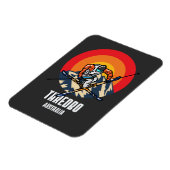 Thredbo Ski Alpine Resort Australien Magnet (Linke Seite)