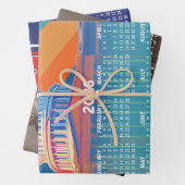 Three 2026 Calendars Celebrating USA 250 america's Geschenkpapier Set (Beispiel)