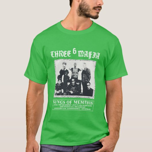 Three 6 Mafia lustig T-Shirt (Vorderseite)