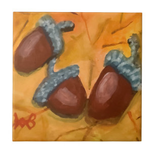 Three Acorns Fliese