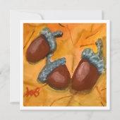 Three Acorns Karte (Vorderseite)