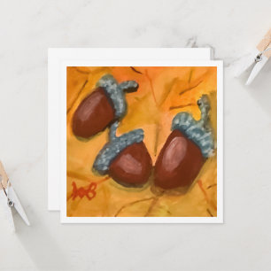 Three Acorns Karte
