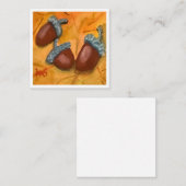 Three Acorns Mitteilungskarte (Vorne/Hinten)