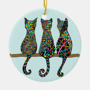 Three Amigos Keramikornament