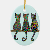 Three Amigos Keramikornament (Vorne)