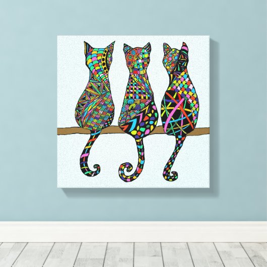 Three Amigos Leinwanddruck (Insitu (Holzboden))