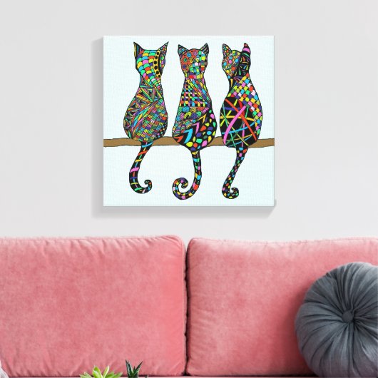 Three Amigos Leinwanddruck (Insitu (Wohnzimmer))