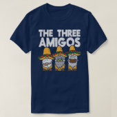 Three Amigos Mexican Gnomes Niedlich Cinco De Mayo T-Shirt (Design vorne)